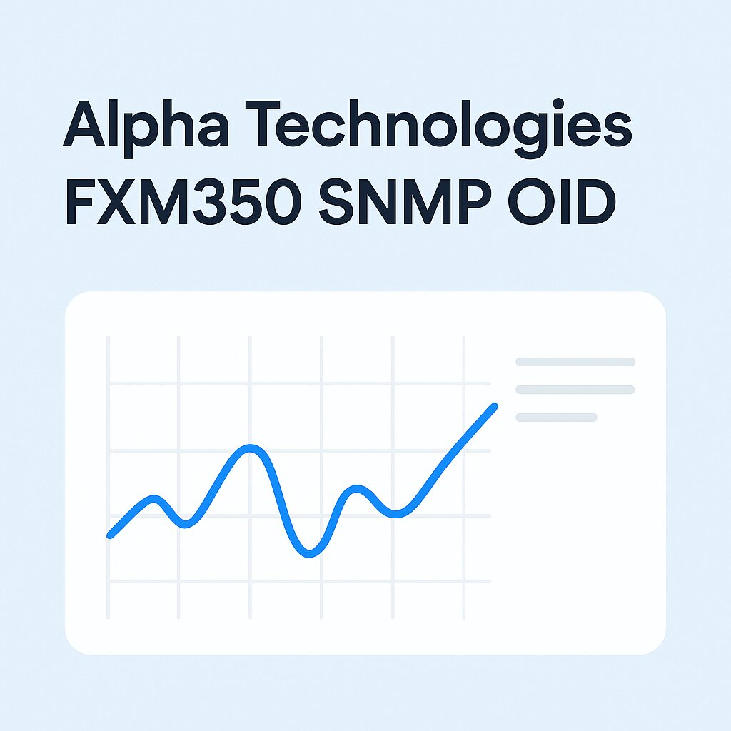 Alpha Technologies FXM350 SNMP OID