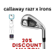 Callaway Razr X Irons Unleashing Performance and Precision