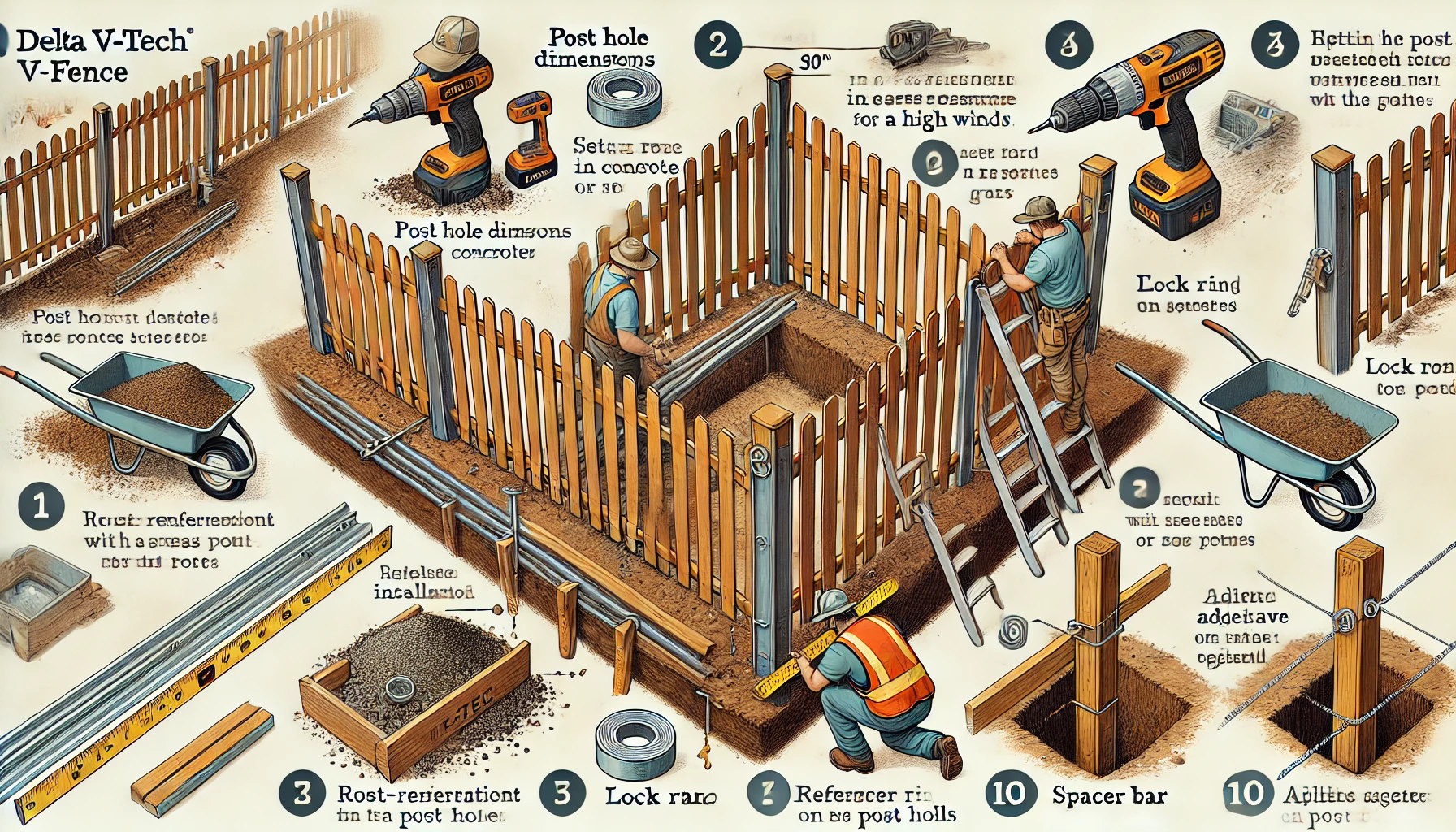 A Comprehensive Guide to Delta V-Tech Fence Installation: Tips, Tools, and Techniques
