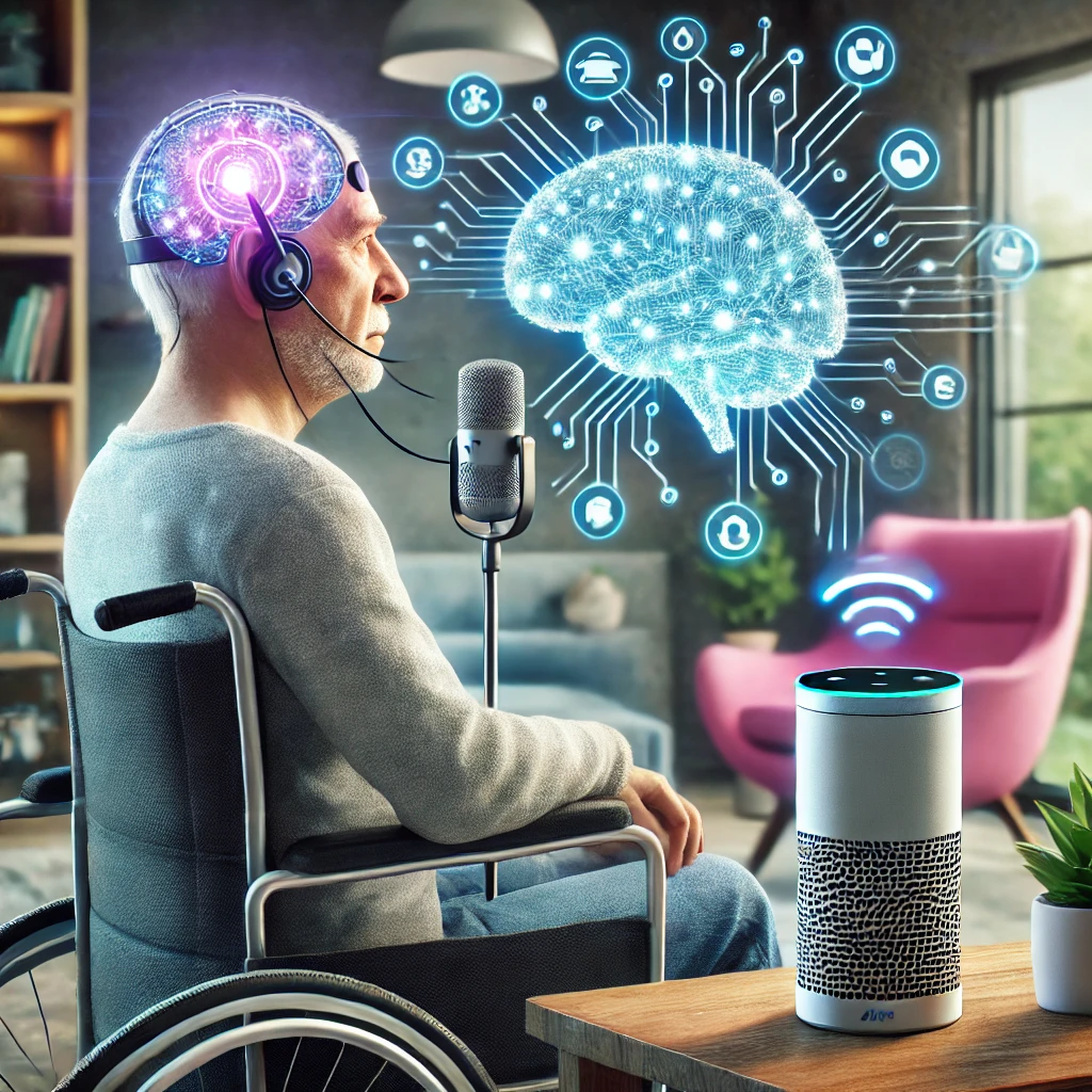 ALS Patient Can Command Alexa Using Only His Mind: A Leap in Brain-Computer Interface Technology