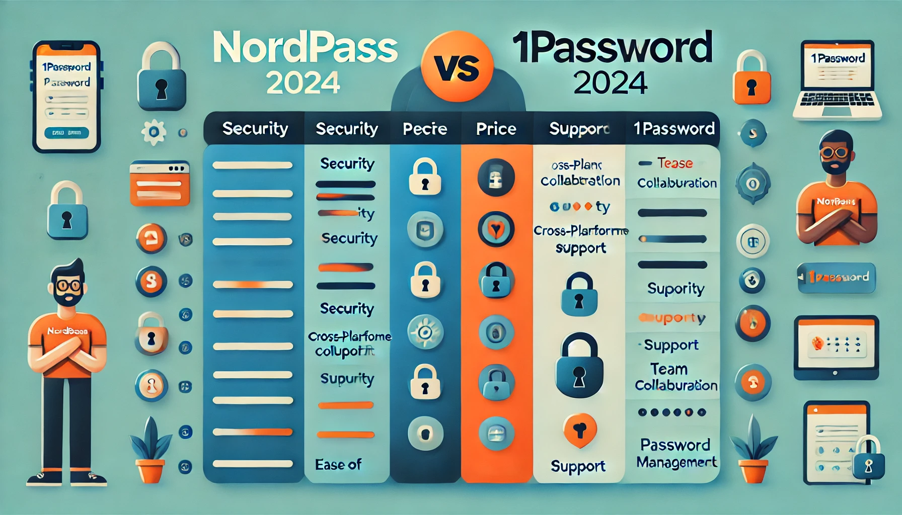 NordPass vs 1Password (2024): A Comprehensive Comparison 