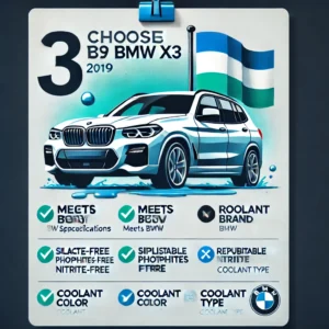 Will Super Tech Antifreeze Coolant Work for 2019 BMW X3?