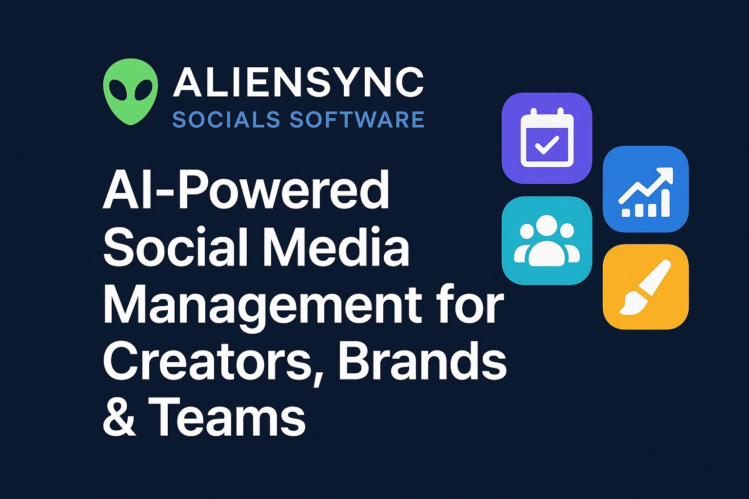 AlienSync Socials Software